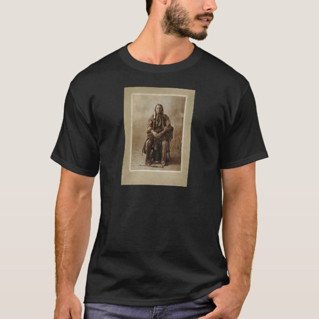 Camiseta Homem de medicina 1898 do Comanche (Frente)