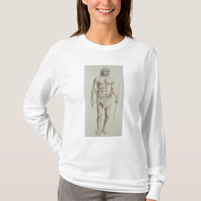 Camiseta Homem de Neanderthal (Frente)