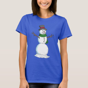 Camiseta Homem de neve
