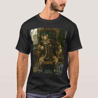 Camiseta Homem de palha amortizado (escuro)
