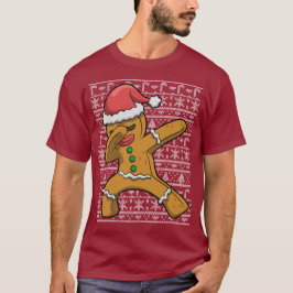 Camiseta Homem De Pão De Pão De Natal