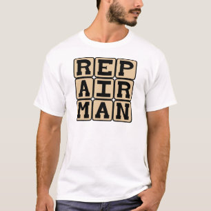 Camiseta Homem de reparos, Faz-tudo