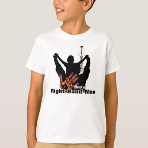 Camiseta Homem de righthand do pai do campo petrolífero