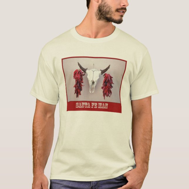 Camiseta Homem de Santa Fé (Frente)