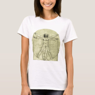 Camiseta Homem de Vitruvian
