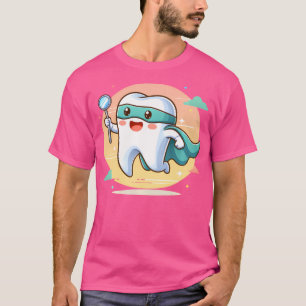 Camiseta Homem-Dente Super Hero Dentista Bonito