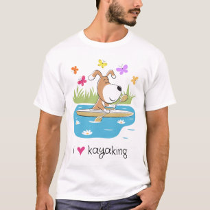 Camiseta Homem Desenho Animado Cachorro Divertido
