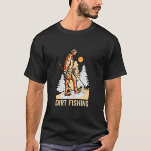 Camiseta Homem Detecção de Metal para Pesca na Lama Detecto