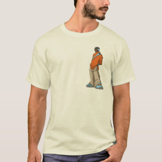 Camiseta Homem do auscultadores de Hip Hop