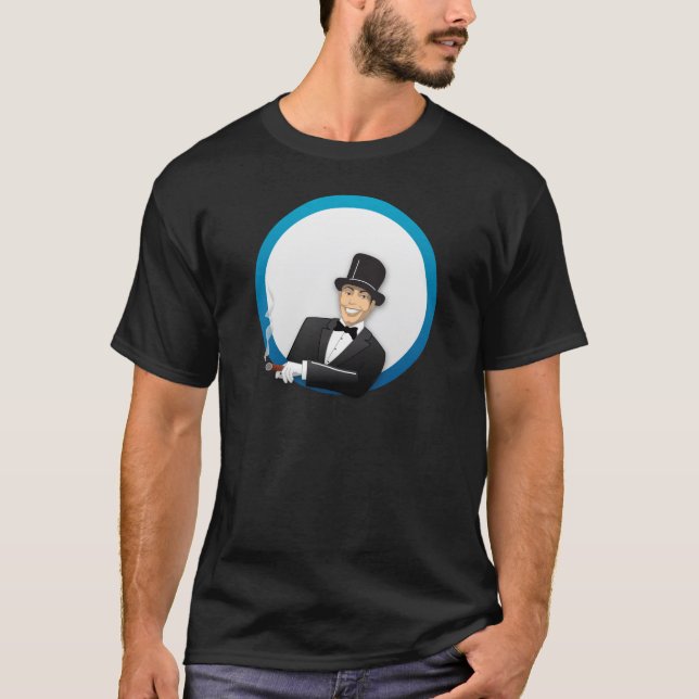 Camiseta Homem do casino (Frente)