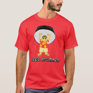 Camiseta Homem do cilindro de aço
