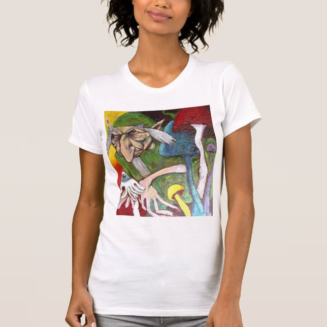 Camiseta homem do cogumelo (Frente)