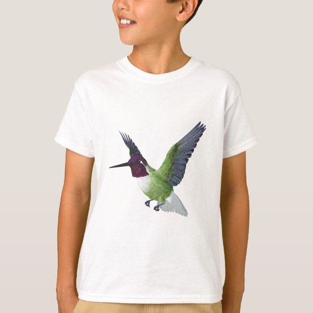Camiseta Homem do colibri de Anna (Frente)