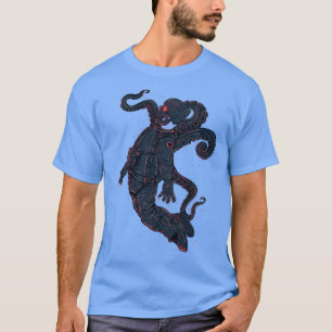 Camiseta Homem do espaço Cthulhu