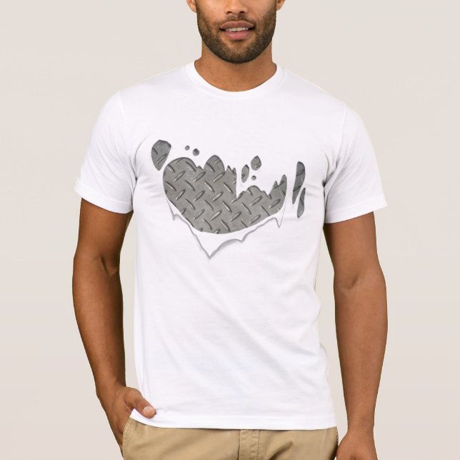 Camiseta homem do ferro (Frente)