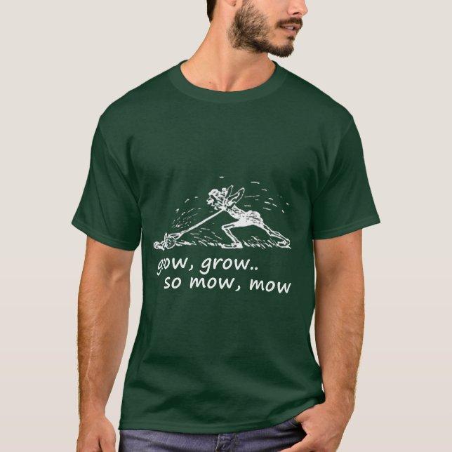 Camiseta Homem do Lawnmower (Frente)