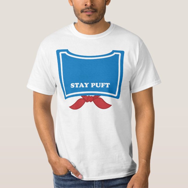 Camiseta Homem do Marshmallow de Puft da estada (Frente)