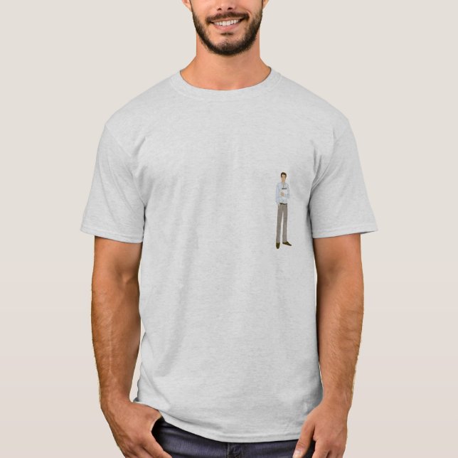Camiseta Homem do memorando (Frente)