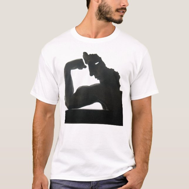 Camiseta homem do músculo (Frente)