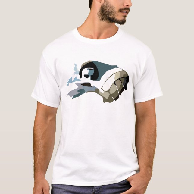 Camiseta homem do pólo aquático (Frente)