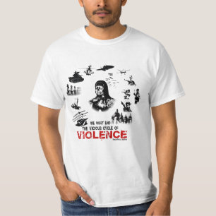 Camiseta Homem do t-shirt da violência