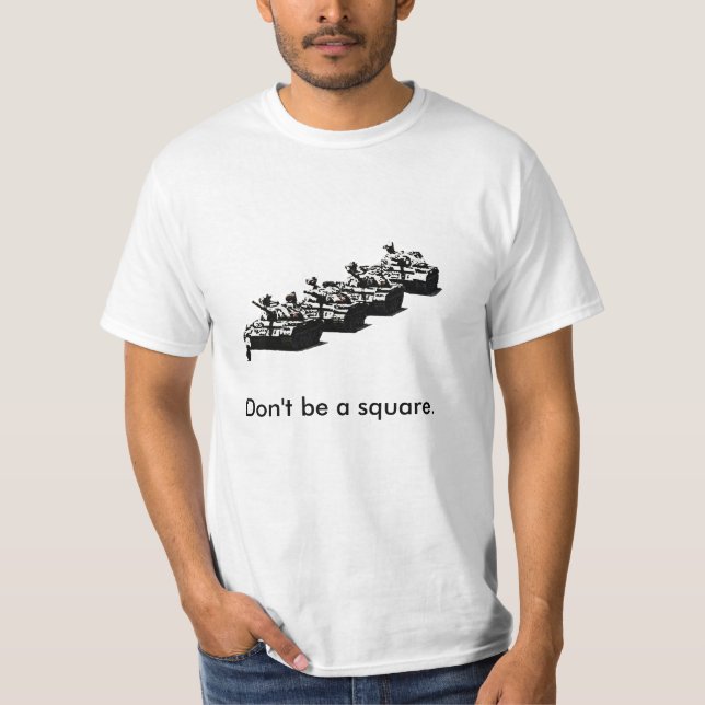 Camiseta Homem do tanque (Frente)