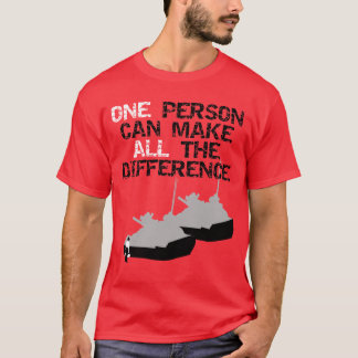 Camiseta Homem do tanque de Tiananmen