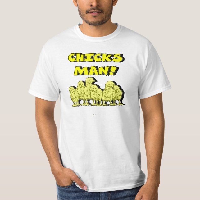 CAMISETA HOMEM DOS PINTINHOS! (Frente)