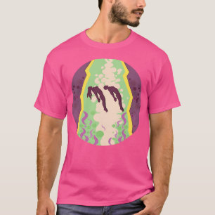 Camiseta Homem E Mulher Sendo Raptados Do Planeta Terra