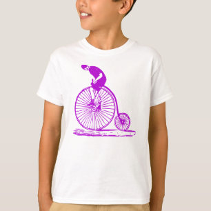 Camiseta Homem em uma Farinha de Penny - Roxo
