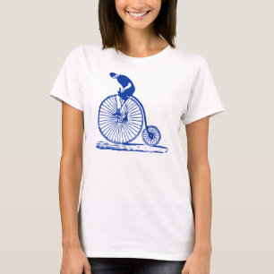 Camiseta Homem em uma Fazenda Penny - Marinho