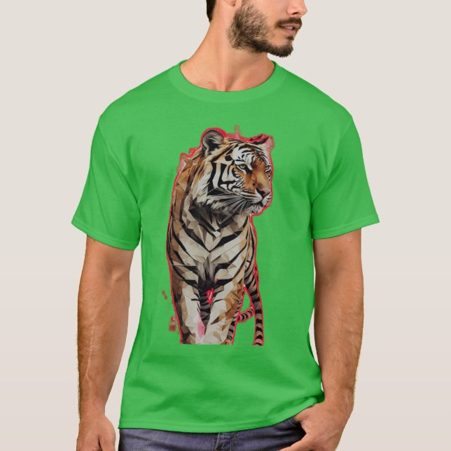 Camiseta Homem estilo rua T-Shirt (Frente)