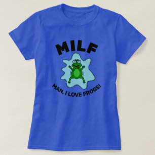Camiseta Homem Eu Adoro Sapos - Sapo Engraçado Citação de C