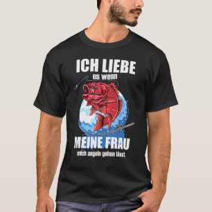 Camiseta Homem Eu Amo Quando Mulher Me Deixa Pescar