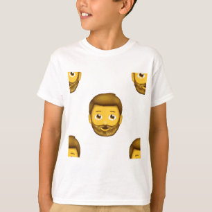Camiseta homem farpado do emoji