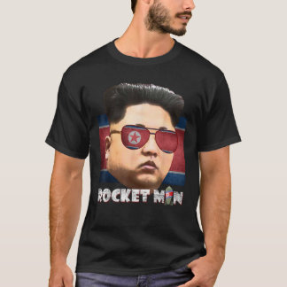 Camiseta Homem Foguete Legal Kim Jong Un
