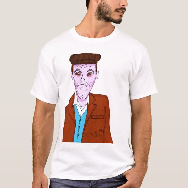 Camiseta Homem fora do clube (Frente)