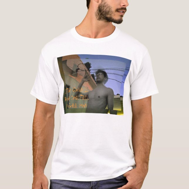 Camiseta Homem futuro (Frente)