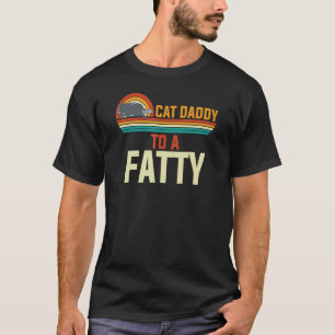 Camiseta Homem Gato Papai Para Um Gordinho