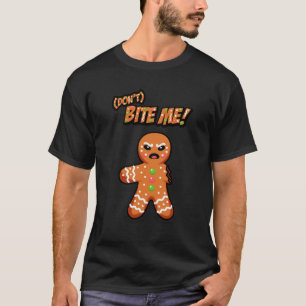 Camiseta Homem Gingerpão irritado, não me morda!