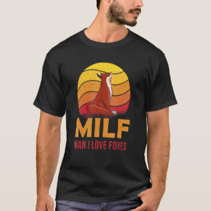 Camiseta Homem I Love Foxes for a Fox