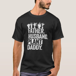 Camiseta Homem Jardineiro Paisagista Pai Marido Planta