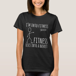 Camiseta Homem Jogador de Golfe de Disco Esporte Roupas de