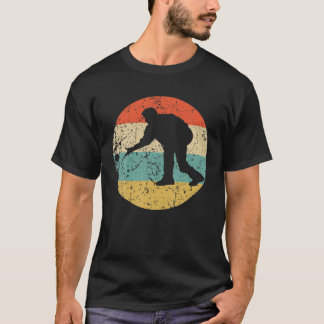 Camiseta Homem Jogando Silhouette de Bocce - Bocce Bocce