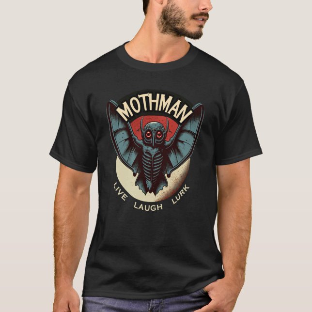 Camiseta Homem-mãe criptid 6 (Frente)
