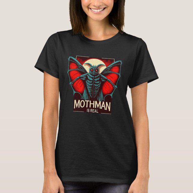 Camiseta Homem-mãe criptid bonito 2 (Frente)