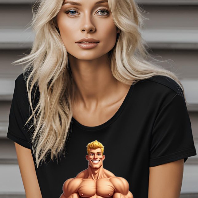 Camiseta Homem Maid é um presente de novidade engraçado par (Criador carregado)