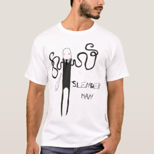 Camiseta Homem mas não tão assustador delgados