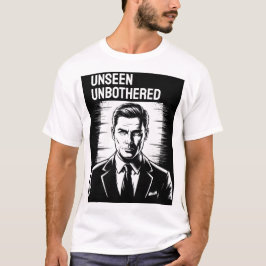 Camiseta Homem Misterioso no Estilo de Suit Noir Poster