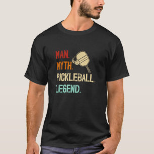 Camiseta Homem Mito Pickleball Legenda Engraçado design par